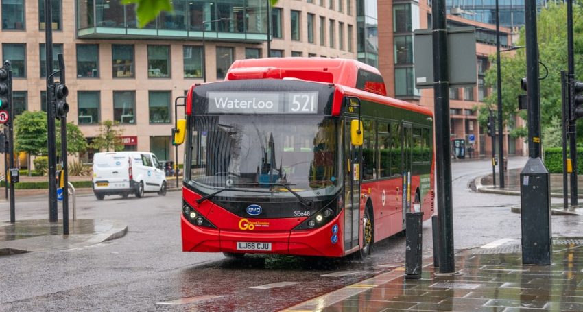 British buses ride on fuel from cow manure and human excrement