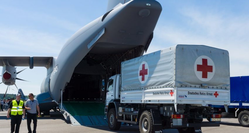 Humanitarian aid will leave Cyprus to Lebanon on Tuesday