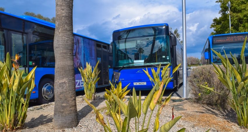 This is the third time the new bus has caused an accident on the streets of Nicosia