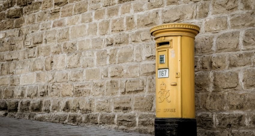 Cyprus Post updated the list of countries to send mail