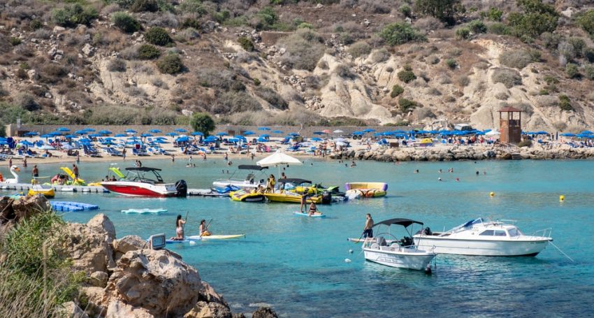 Tourist flow to Cyprus dropped 83.4%